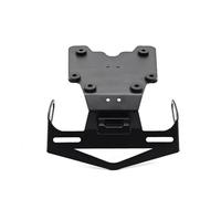 BHYYDS para Y&AMAHA Tenere 700 XTZ 700 T700 T7 2019-2024 Soporte De Matrícula para Motocicleta Luz Trasera Y Guardabarros Titular De Soportes de Matrícula(Black NOLOGO)