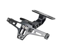 BHYYDS para Y&AMAHA TMAX530 TMAX500 Accesorios para Motocicleta Soporte para Matrícula Trasera Y Luces Direccionales Titular De Soportes de Matrícula(License Titanium)