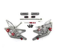BHYYDS Para Y&AMAHA YZF R1 2005-2006 Accesorios para Motocicleta: Reposapiés Traseros Ajustables Reposapiés para Motocicleta(1.0 Gray)