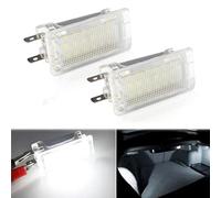 BHZNGD Luces LED para Maletero y Maletero Compatible con Opel Insignia Astra Omega Corsa, luz de Paso de Puerta de cortesía Interior del automóvil, 2 lámparas