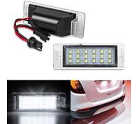 BHZNGD Luz LED para matrícula, sin errores, luces traseras para matrícula, compatible con Opel Mokka Insignia Sports Tourer para C/adillac para C/hevrolet para B/uick para G/MC, 2 lámparas