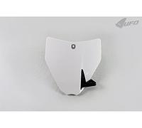 BI 78693310 de UFO Placa de número frontal blanca HUS TC85