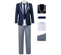 bi bi hou Anime Blue Lock Cosplay Isagi Yoichi Uniforme Escolar Disfraz de Isagi Yoichi Navidad Halloween Carnaval Fiesta Escenario Actuación Traje