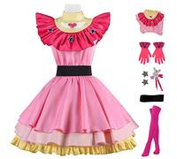 bi bi hou Disfraz de Hoshino Ai con Peluca Anime Oshi no KO Cosplay Costume Ai Hoshino Uniforme Completo Navidad Halloween Carnaval Fiesta Escenario Actuación Traje para Adultos