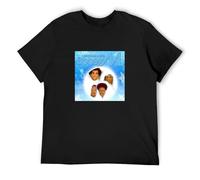 BI BI MIAO Boney M Christmas Album Cover 1981 Unisex 100% Cotton Short-Sleeve T-Shirts Black XL