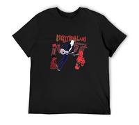 BI BI MIAO Buckethead Empty Space Unisex 100% Cotton Short-Sleeve T-Shirts Black XXL