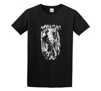 BI BI MIAO Chucky Doll Crazy Kill Unisex 100% Cotton Short-Sleeve T-Shirts Black L