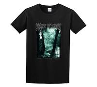 BI BI MIAO Cradle of Filth Dusk and Her Embrace Metal Band Unisex 100% Cotton Short-Sleeve T-Shirts Black XXL