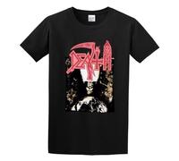 BI BI MIAO Death Individual Thought Pattern Unisex 100% Cotton Short-Sleeve T-Shirts Black XXL