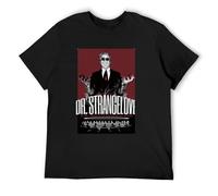 BI BI MIAO Dr. Strangelove Unisex 100% Cotton Short-Sleeve T-Shirts Black M