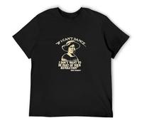 BI BI MIAO Emma Goldman If I Can't Dance Unisex 100% Cotton Short-Sleeve T-Shirts Black M