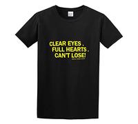 BI BI MIAO Friday Night Lights Clear Eyes Unisex 100% Cotton Short-Sleeve T-Shirts Black XXL