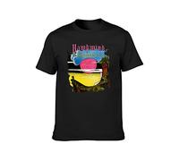 BI BI MIAO Hawkwind Warrior On The Edge of Time Unisex 100% Cotton Short-Sleeve T-Shirts Black XL