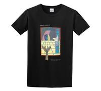 BI BI MIAO High Land Hard Rain Aztec Camera Unisex 100% Cotton Short-Sleeve T-Shirts Black XXXL