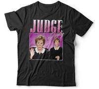 BI BI MIAO Judge Judy Appreciation Homage Throwback Stag Hen Do Funny Unisex 100% Cotton Short-Sleeve T-Shirts Black M