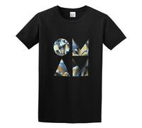 BI BI MIAO Men of Monsters and Men Beneath The Skin Unisex 100% Cotton Short-Sleeve T-Shirts Black M