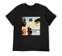 BI BI MIAO Miles Davis Bitches Brew Album Cover Unisex 100% Cotton Short-Sleeve T-Shirts Black XXXL