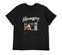 BI BI MIAO Morrissey Stop Watching The News Unisex 100% Cotton Short-Sleeve T-Shirts Black XXL