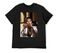 BI BI MIAO Nothing Exceeds Like Excess Elvira Trending Glamour Unisex 100% Cotton Short-Sleeve T-Shirts Black L