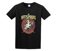 BI BI MIAO Offspring Ride The Bomb 2013 Tour Unisex 100% Cotton Short-Sleeve T-Shirts Black XL