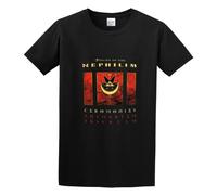 BI BI MIAO The Fields of Nephilim Unisex 100% Cotton Short-Sleeve T-Shirts Black S