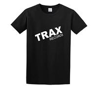 BI BI MIAO Trax Records Chicago House Acid Armando Phuture 12" Unisex 100% Cotton Short-Sleeve T-Shirts Black M