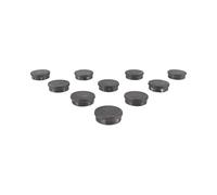 Bi-Office Aimants Biofusion - Biocomposites à Base de noix de Coco, 2 cm, paquet de 10