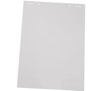 Bi-Office Earth-It Bloc de Papel Reciclado para Pizarra Rotafolios, Euro, 20 Hojas por Bloc, 55 g/m², Paquete de 5 Bloques