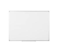 Bi-Office Earth - Pizarra Blanca Magnética, Acero Esmaltado con Marco de Aluminio, 120 x 90 cm