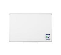 Bi-Office Earth - Pizarra Blanca Magnética, Acero Esmaltado con Marco de Aluminio, 60 x 45 cm