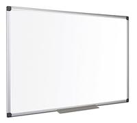 Bi-Office Maya - Pizarra blanca magnética con marco de aluminio, 200 x 120 cm
