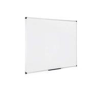 Bi-Office Maya W - Pizarra blanca magnética con marco de aluminio, 120 x 90 cm