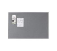 Bi-Office New Generation - Tablero de anuncios de fieltro, 1200 x 900 mm, color gris
