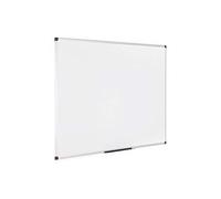 Bi-Office Pizarra blanca magnética con marco de aluminio, 1200 x 900 mm