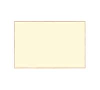 Bi-Office Pizarra Magnética Earth New Basic Vanilla, 38,5 x 28,5 cm, Superficie de Acero Lacado, Marco de Pino Natural