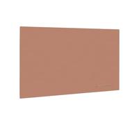 Bi-Office Pizarra Magnética Loop Chestnut, 150x90 cm, Superficie de Acero Lacado, Sin Marco