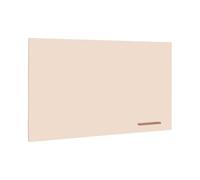 Bi-Office Pizarra Magnética Loop Desert, 150x90 cm, Superficie de Acero Lacado, Sin Marco
