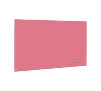 Bi-Office Pizarra Magnética Loop Fuchsia, 150x90 cm, Superficie de Acero Lacado, Sin Marco