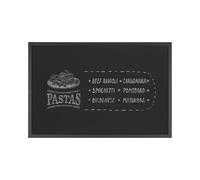 Bi-Office, Pizarra Optimum, 60 x 45 cm, Pizarra para Tiza, Marco de MDF Negro Mate