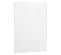 Bi-Office SM150900 - Portafolletos de pared, A4, color acrílico transparente