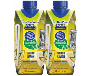 Bi-OralSuero Plus Sabor Limón 2x330 ml