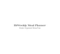 Bi-Weekly Meal Planner & Grocery List: Simple, Organized Meal Planning for a Busy Life
