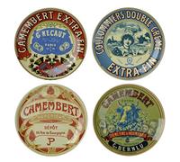 BIA International Camembert clásico, Platos de canapé, Porcelana, Variación:, 5 Inches, 4
