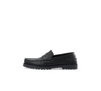 Biagreg Mocasines De Piel 40 Negro