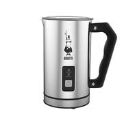 Bialetti 0004430 Eléctrico Leche Frother, 240 ml, 500 W, 1 carriba, Inoxidable Acero, Plata / Negro