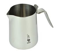Bialetti Jarra de leche 1806 – 300 ml, acero inoxidable, plateado