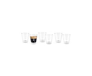Bialetti Accesorios PC y Portátiles Marca Modelo Set 6 BICCHIERINI Glass TRASPARENT