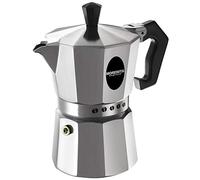 Bialetti Aeternum 5971 Morenita - Cafetera de aluminio para 1 taza, color plateado