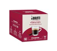 Bialetti Café Cápsulas compatibles con Dolce Gusto® - Corposo - 16 Cápsulas