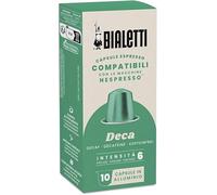 Bialetti Café Cápsulas compatibles con Nespresso® - Descafeinado - 10 Cápsulas (Paquete de 5)